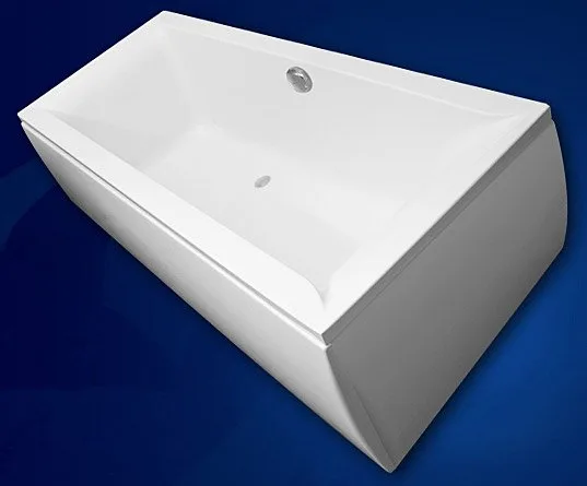Акриловая ванна Vagnerplast Veronela 180x80 см, пристенная, ультрабелая Sancos — официальный сайт