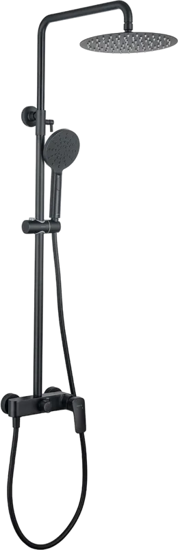 Душевая стойка AQUATEK AQ2060MB, матовая черная Sancos — официальный сайт
