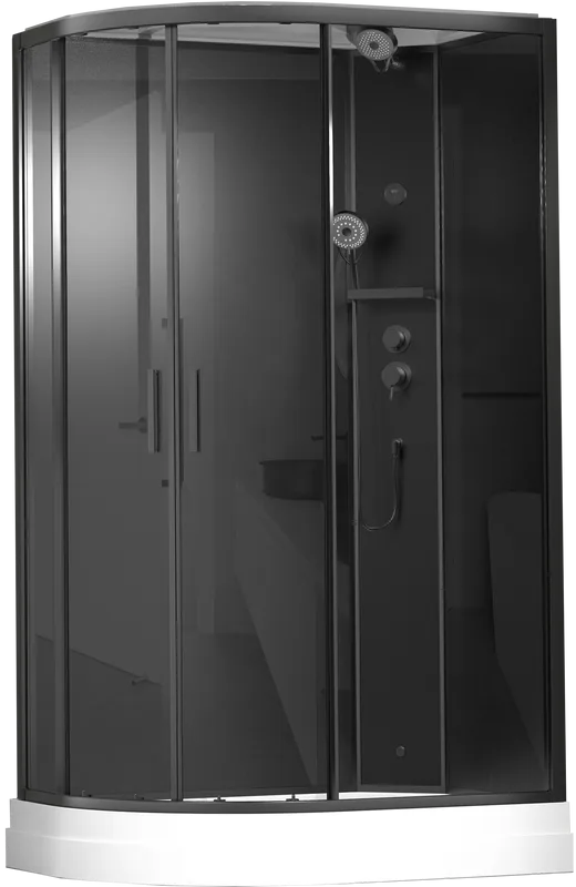 Душевая кабина Timo Premium ILMA 902 R Black Sancos — официальный сайт