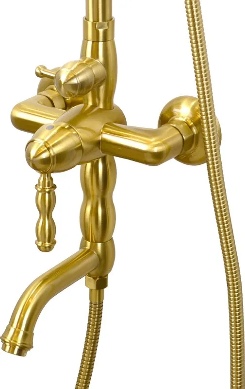Душевая стойка Bronze de Luxe Tiffany 1919BR, бронза Sancos — официальный сайт