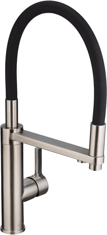 Смеситель для кухни Swedbe Selene Plus 8640 черный, нержавеющая сталь Sancos — официальный сайт