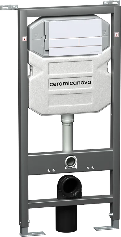 Система инсталляции для унитазов Ceramicanova Envision Flat CN1002W, кнопка белая Sancos — официальный сайт