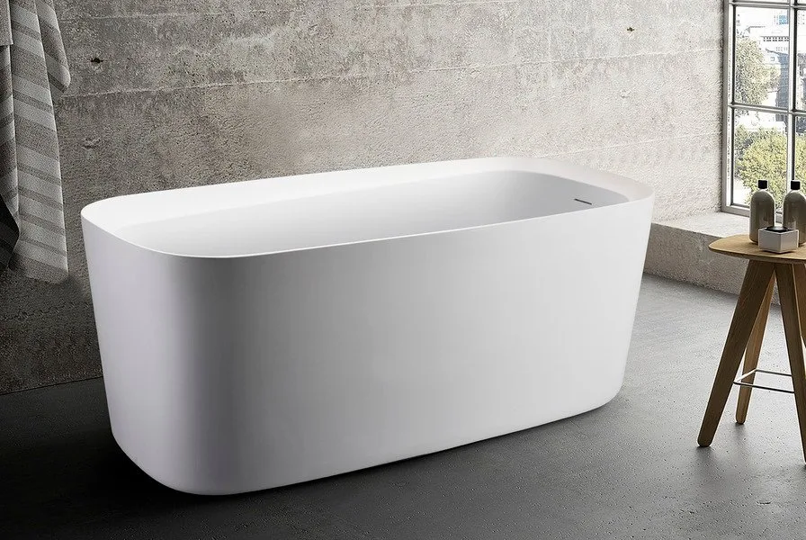 Акриловая ванна Allen Brau Infinity 3 170x80 см, отдельностоящая, белая матовая, овальная, на ножках Sancos — официальный сайт