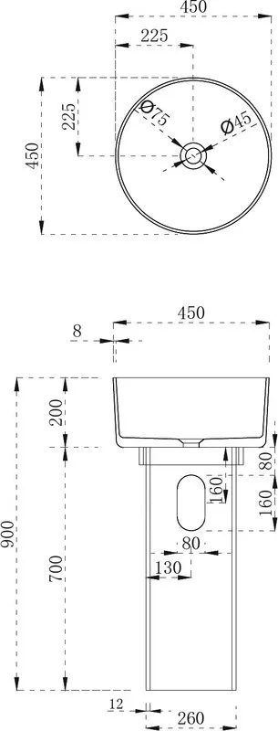 Раковина Abber Kristall AT2702Emerald-H зеленая Sancos — официальный сайт