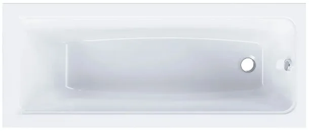 Акриловая ванна AM.PM Gem W90A-170-070W-A1 без опоры 170x70 см, встраиваемая, белая Sancos — официальный сайт