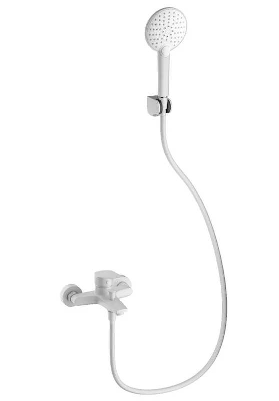 Смеситель для ванны с душем Wonzon & Woghand WW-A30891-MW, матовый белый Sancos — официальный сайт