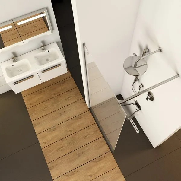 Душевая перегородка Ravak Walk-In Wall GW9WG0C00Z1 120х200 см, профиль хром Sancos — официальный сайт