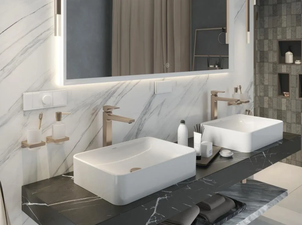 Раковина Hansgrohe Xuniva Q 60168450 Sancos — официальный сайт