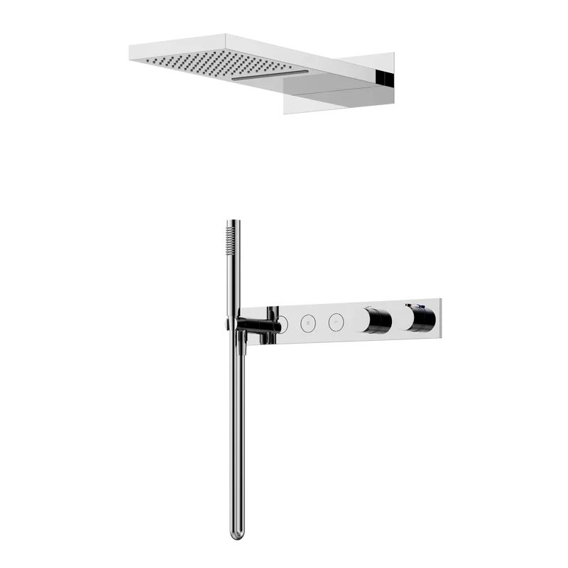 Душевой комплект Sancos Linn SC9023CH С ВНУТРЕННЕЙ ЧАСТЬЮ, хром Sancos — официальный сайт