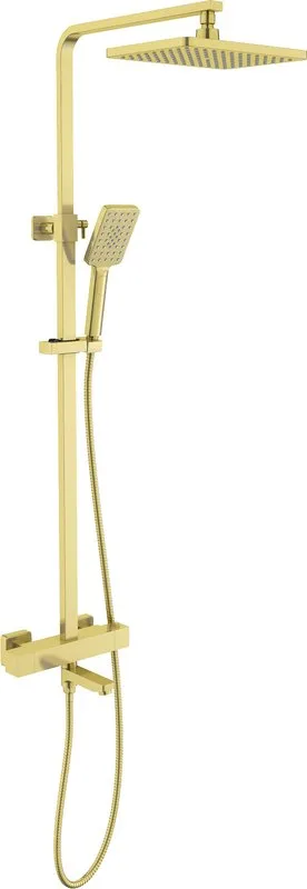 Душевая стойка Timo Tetra-Thermo SX-0169/17, с термостатом, золото Sancos — официальный сайт