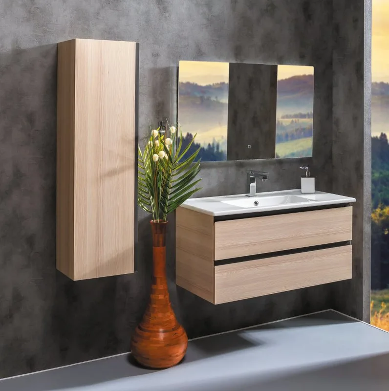 Тумба под раковину без столешницы Armadi Art Capolda 100 light wood Sancos — официальный сайт