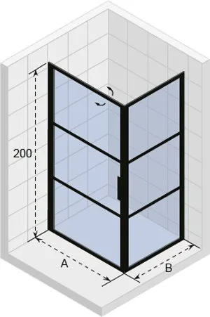 Душевой уголок Riho Grid GB201 100х100 см Sancos — официальный сайт