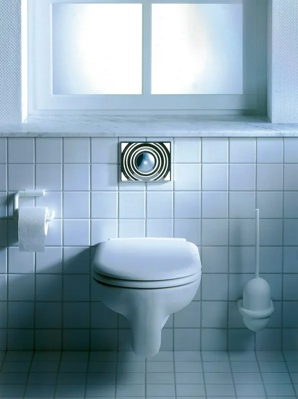 Кнопка смыва Grohe Surf 38574000, хром Sancos — официальный сайт