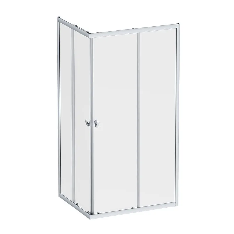 Душевой уголок AM.PM Sunny W87G-403-10080-MT 100x80 см, серебро Sancos — официальный сайт