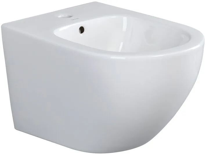 Биде подвесное Splendy Light LI10852V1W, белый глянец Sancos — официальный сайт