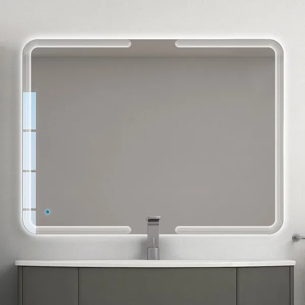 Зеркало Cezares 90х120 c LED-подсветкой touch system