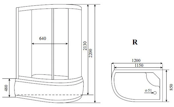 Душевая кабина Timo Standart T-5520R Sancos — официальный сайт