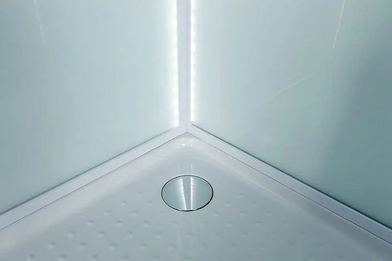 Душевая кабина Esbano Led ESKL108CKR Sancos — официальный сайт