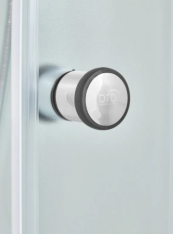 Душевая кабина DTO D08S 80х80, профиль хром, стекло матовое Sancos — официальный сайт