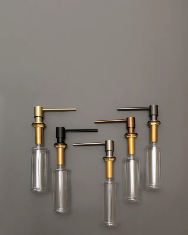 Дозатор для кухонной мойки AltroBagno Flusso AltroBagnoFlusso080501Ni никель Sancos — официальный сайт