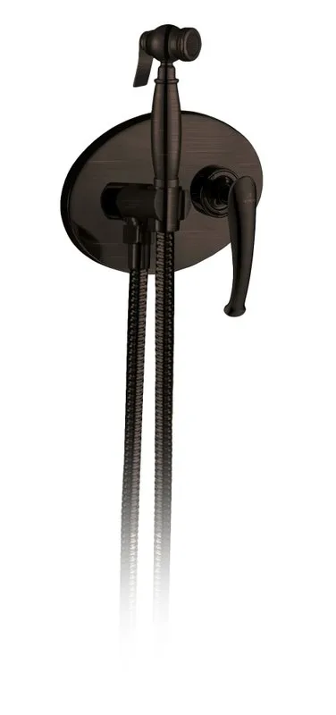 Гигиенический душ AltroBagno Beatrice 060112 BrNe со смесителем, С ВНУТРЕННЕЙ ЧАСТЬЮ, черная бронза Sancos — официальный сайт