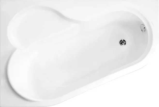 Акриловая ванна Vagnerplast Selena 147 VPBA141SEL3LE-04 без опоры 145x100 см, угловая, левая Sancos — официальный сайт