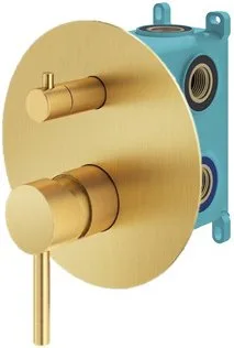 Встраиваемый смеситель Plumberia Selection Ixo KIT1901OB С ВНУТРЕННЕЙ ЧАСТЬЮ, браши Sancos — официальный сайт