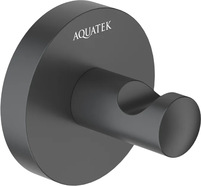 Крючок AQUATEK Оберон AQ4201MB матовый черный Sancos — официальный сайт