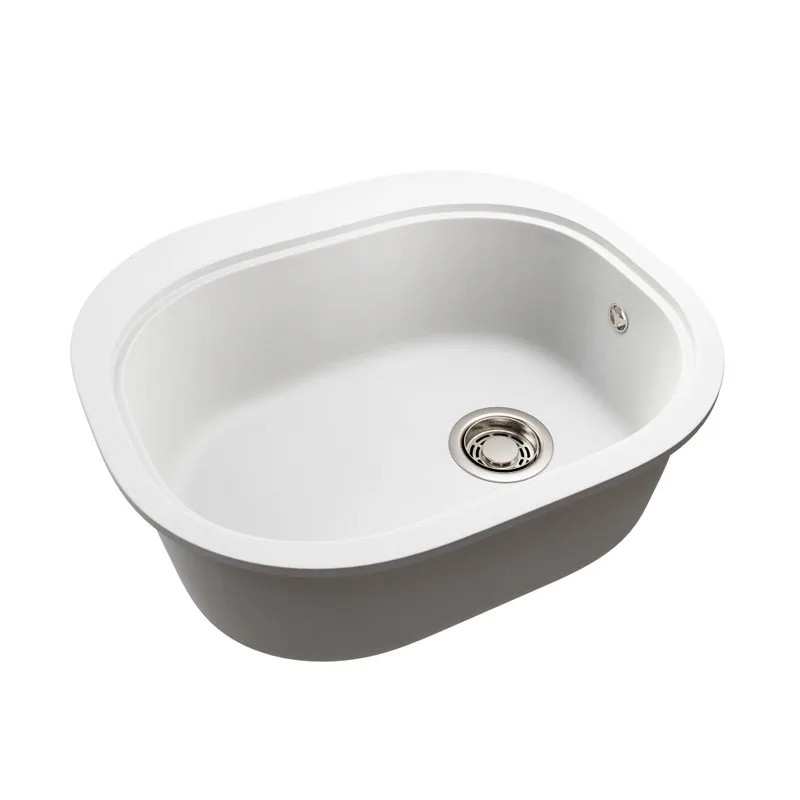 Мойка кухонная Emar Quartz EMQ-1570.C Агат Sancos — официальный сайт