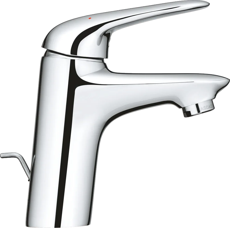 Смеситель Grohe Wave 23581001 с донным клапаном, хром Sancos — официальный сайт
