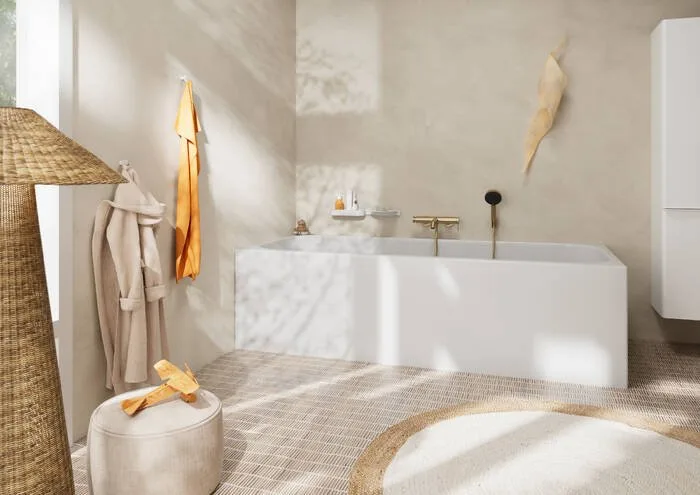 Настенный держатель Hansgrohe Porter S 28331140 матовая бронза Sancos — официальный сайт