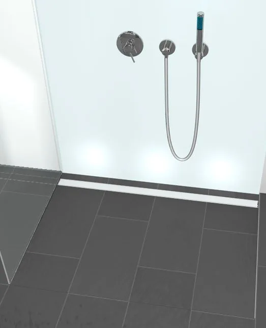 Душевой трап (лоток) TECE Drainline TECEdrainline 80 см стекло с сифоном Sancos — официальный сайт
