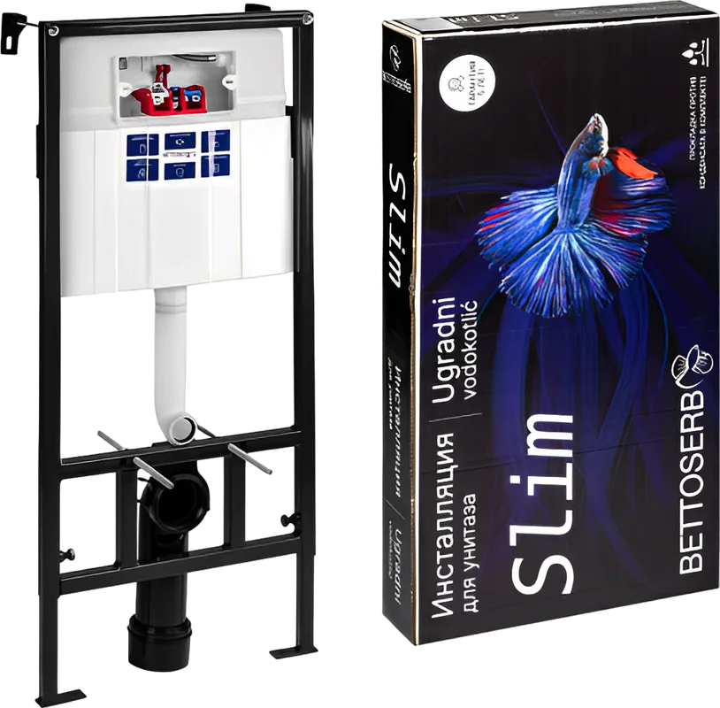 Система инсталляции для унитазов BETTOSERB Sava Fix Slim 40006456 Sancos — официальный сайт