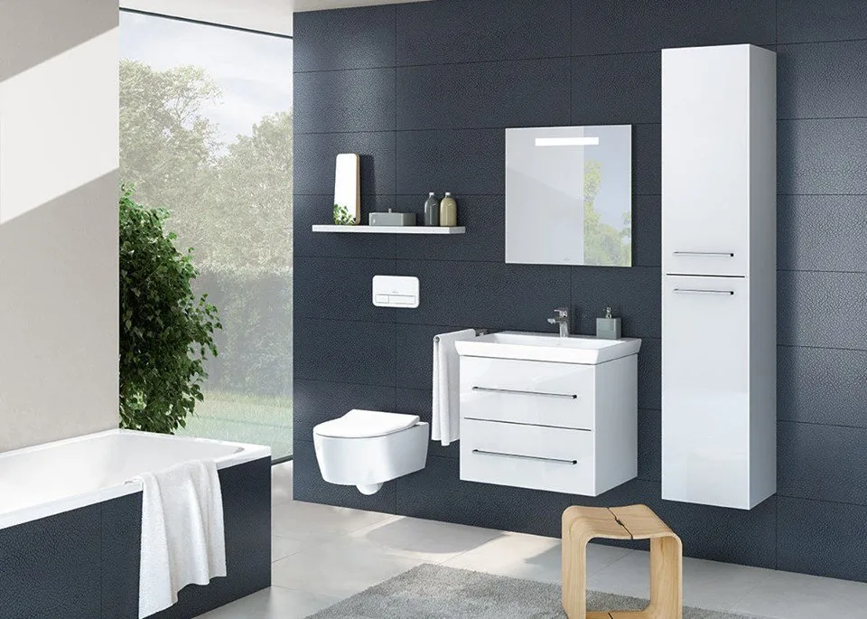 Унитаз подвесной Villeroy & Boch Avento 5656RS01 Sancos — официальный сайт