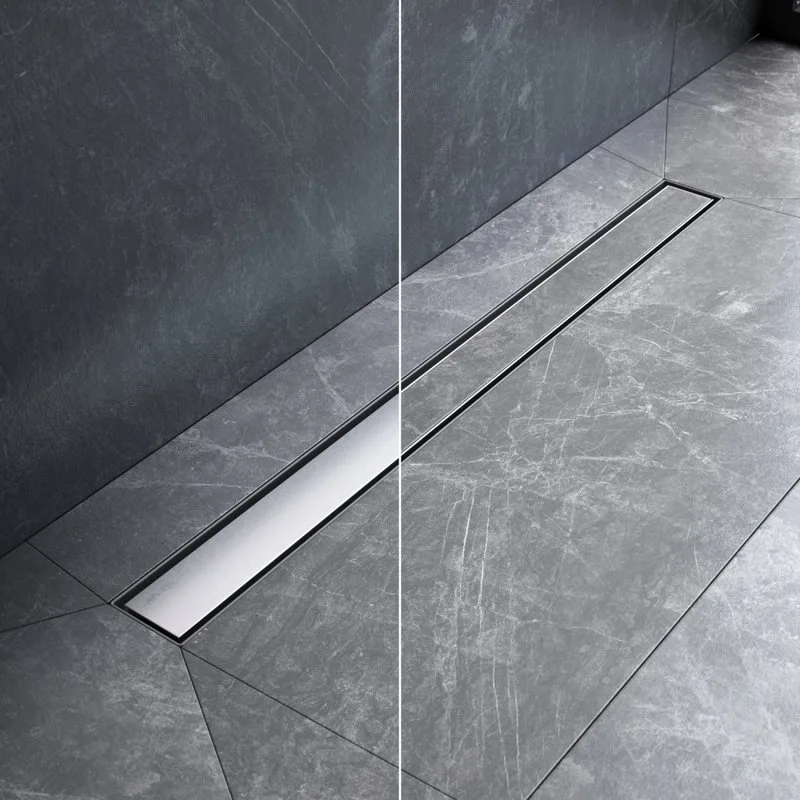Душевой трап (лоток) AM.PM MasterFlow Tile 80 см, сталь матовая Sancos — официальный сайт