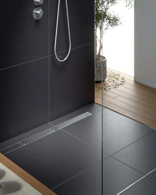 Душевой трап (лоток) Timo Drain Systems DS230107/01 700 вставка lines, сатин Sancos — официальный сайт