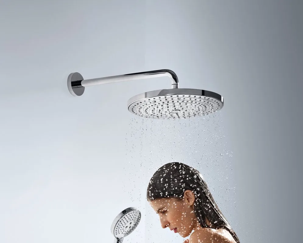 Кронштейн для верхнего душа Hansgrohe 27409000 Sancos — официальный сайт