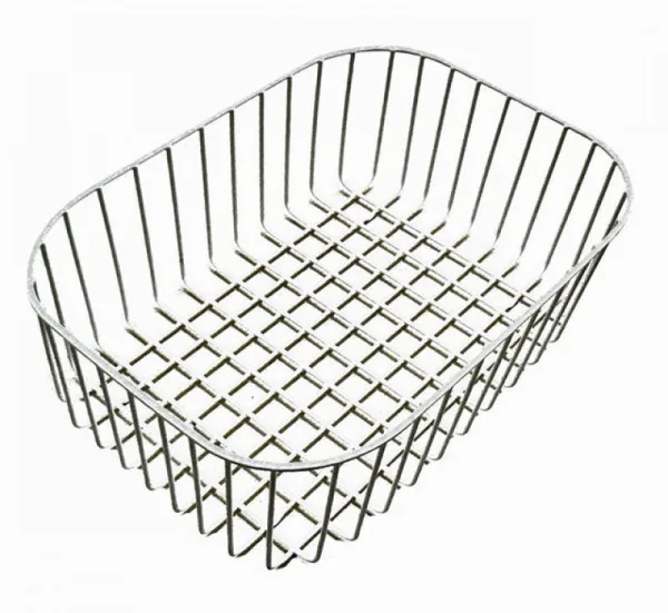 Корзина для кухонной мойки ALVEUS белая 385х320х140