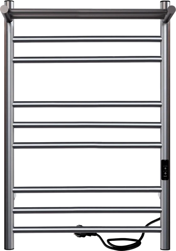 Полотенцесушитель электрический Indigo Line Trinity LСLTE80-50PGFMRt с полкой, graphite metallic Sancos — официальный сайт