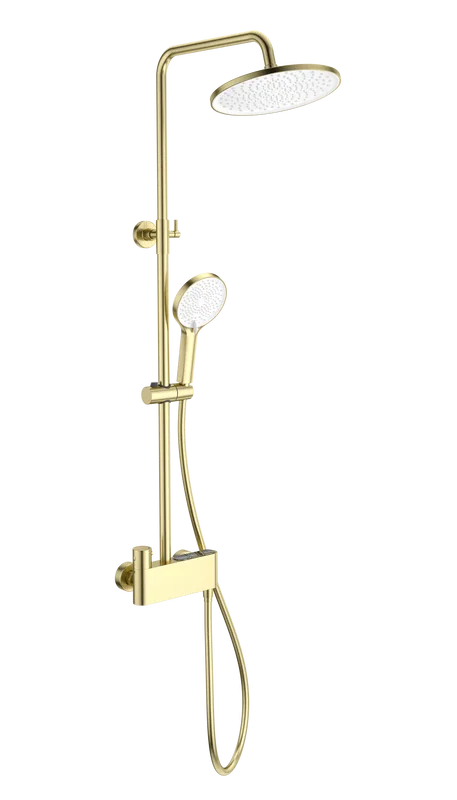 Душевая стойка Wonzon & Woghand MUSE Corno WW-B3110-BG, брашированное золото Sancos — официальный сайт