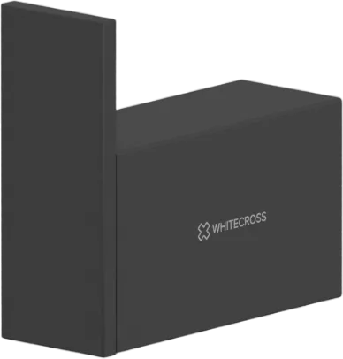 Крючок WHITECROSS Cubo CU2410BL черный матовый Sancos — официальный сайт