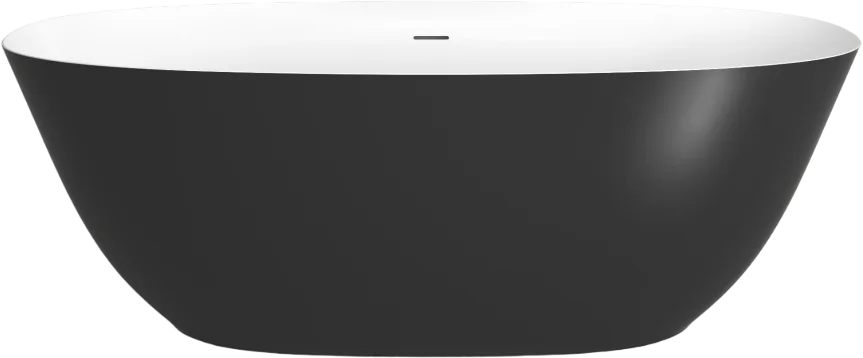 Ванна из искусственного камня Plumberia Selection Veloma 170x75 см, отдельностоящая, биколор матовый Sancos — официальный сайт