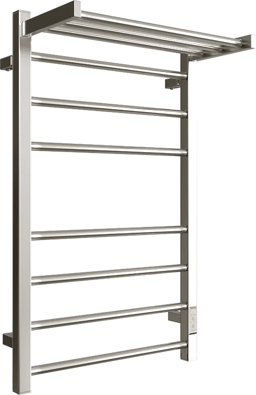 Полотенцесушитель электрический Двин Fs plaza neo 80х50, хром, с полкой Sancos — официальный сайт