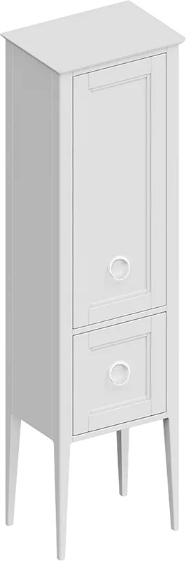 Шкаф-пенал для ванной KERAMA MARAZZI Plaza Classic Neo 165 белый матовый Sancos — официальный сайт
