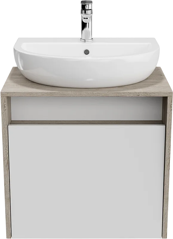 Тумба под раковину без столешницы KERAMA MARAZZI Pro 60 подвесная, белый, дуб орегон Sancos — официальный сайт