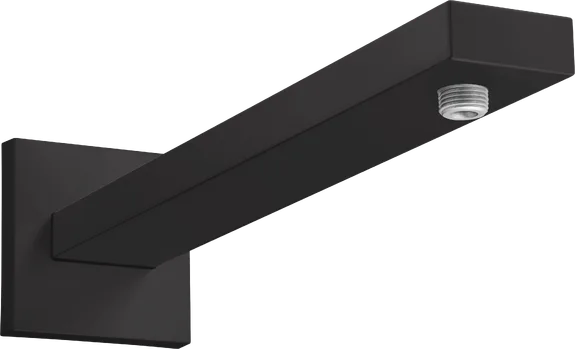 Кронштейн для верхнего душа Hansgrohe Square 27694670 38,9 см, матовый черный Sancos — официальный сайт