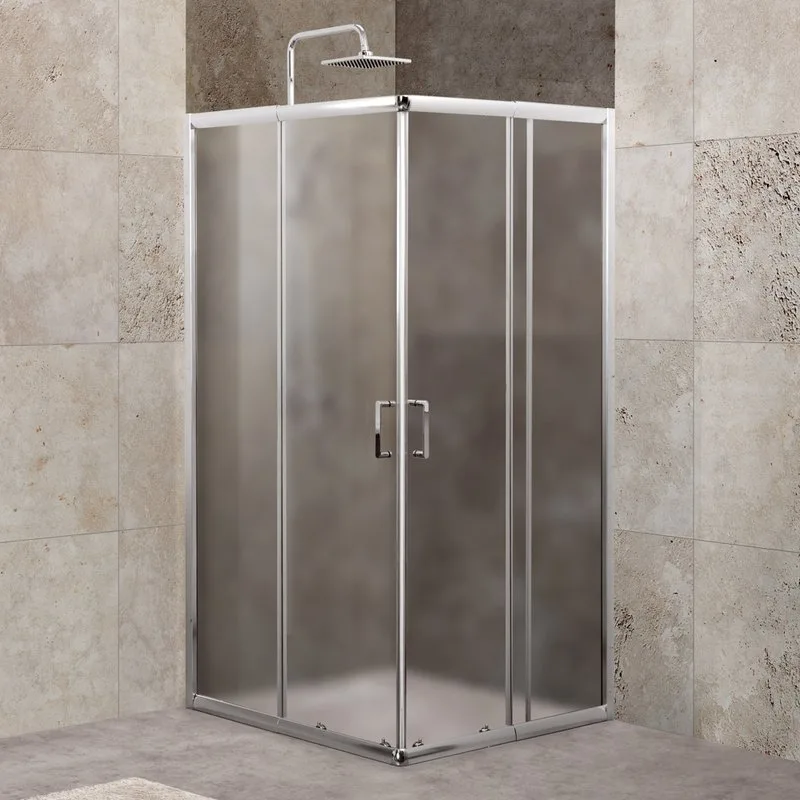 Душевой уголок BelBagno Unique A-2-85/100-P-Cr стекло punto Sancos — официальный сайт