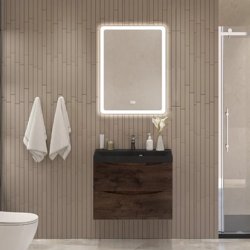 Тумба под раковину без столешницы BelBagno Marino 70 rovere moro Sancos — официальный сайт