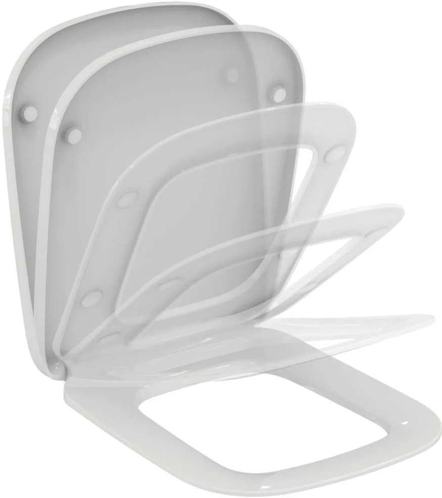 Крышка-сиденье Ideal Standard Esedra T318101 с микролифтом Sancos — официальный сайт