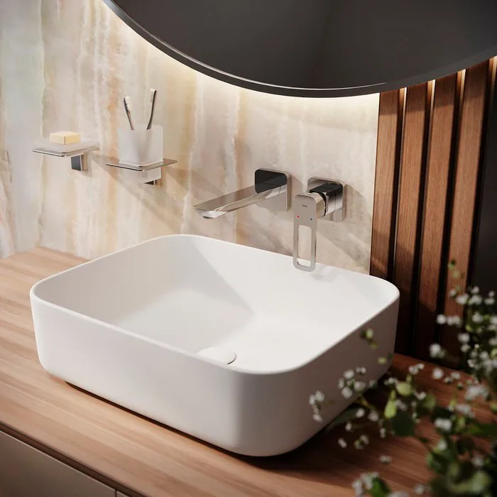 Смеситель для раковины IDDIS Slide SLISB00i65 С ВНУТРЕННЕЙ ЧАСТЬЮ, хром Sancos — официальный сайт